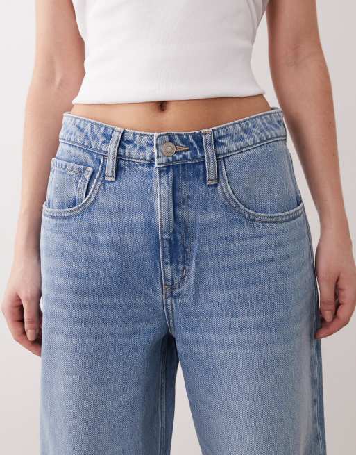 Mango - Bet - Jeans van 100% katoen met ballonpijpen in lichtblauw, 4 van 5