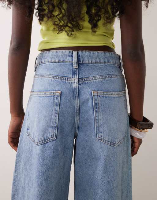 Mango - Bimba - Jean droit d'ensemble en pur coton - Bleu clair, 5 de 5