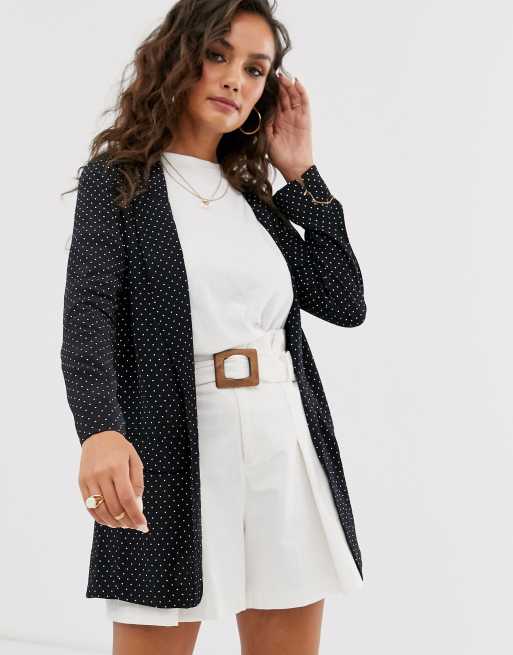 Mango - Blazer à pois