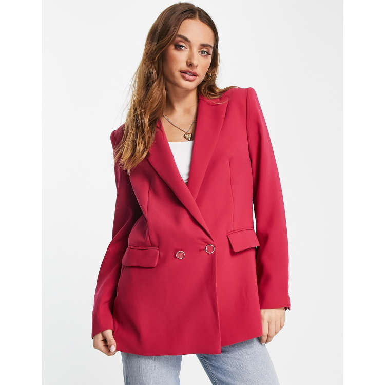 Mango veste double online boutonnage