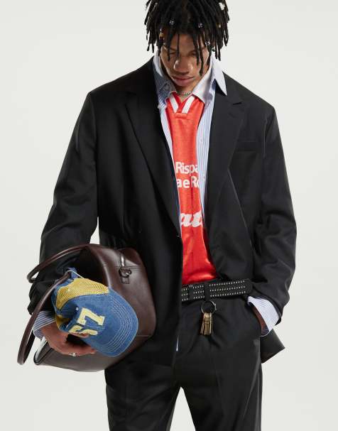 Mango - Blazer doppiopetto nero in coordinato - view 1