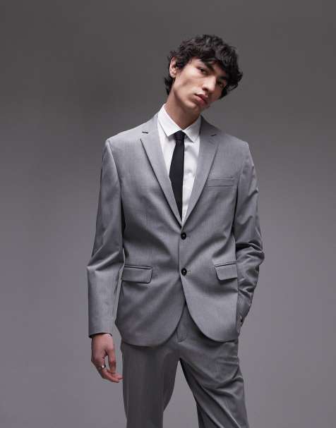 Mango - Blazer grigio in coordinato - view 1