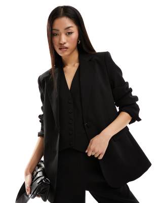 Mango blazer in black - part of a set