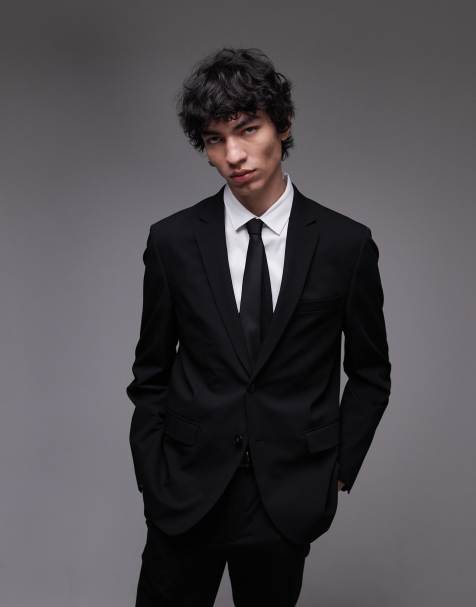 Mango blazer in black - part of a set - view 1
