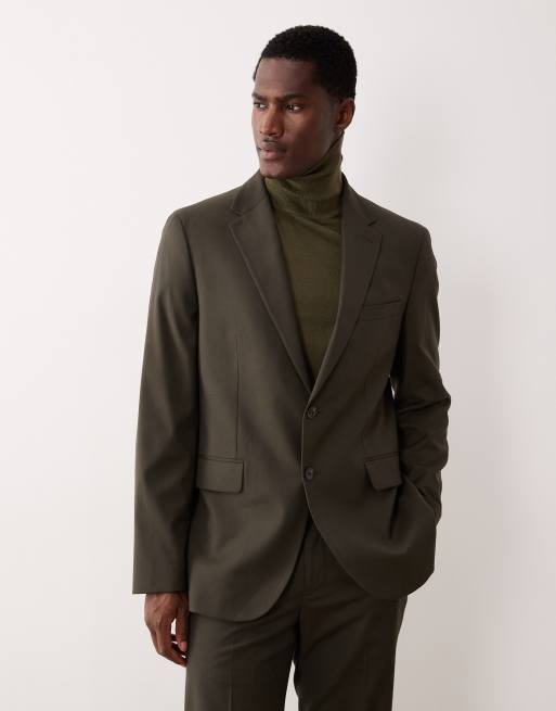 Mango - Blazer sartoriale color kaki