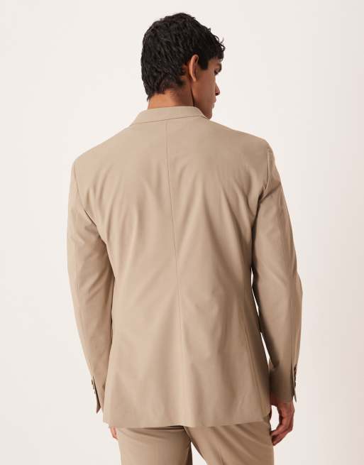 Mango - Blazer slim beige , 3 di 5