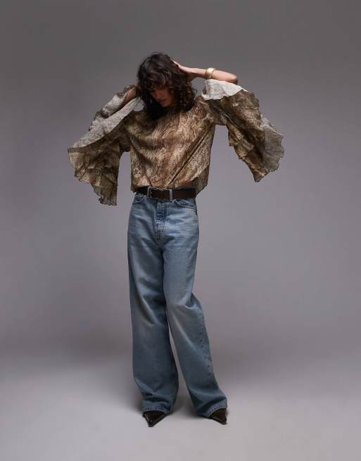 Mango Camicetta Pitonata Mango Bluse E Camicie 2025