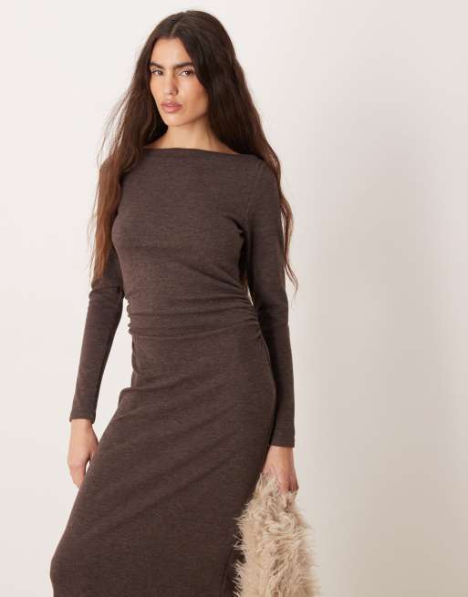 pleated dress Collins Satin Pleated Dress