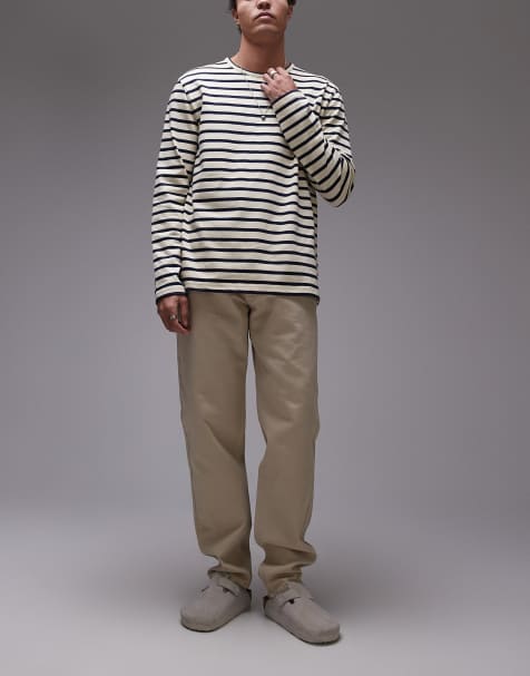 Mango - Bob - Jean ajusté - Beige clair - view 1