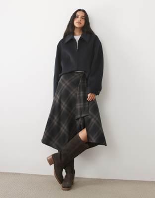 Mango Bomber Jacket In Black