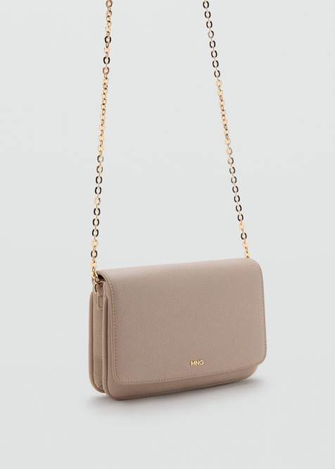 Mango - Borsa a tracolla classica avena - view 1