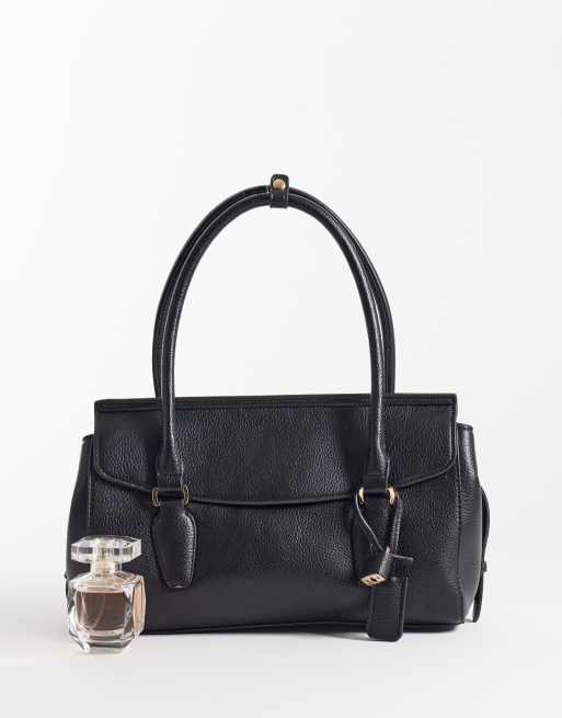 Mango borsa city piccola nera, 4 di 4