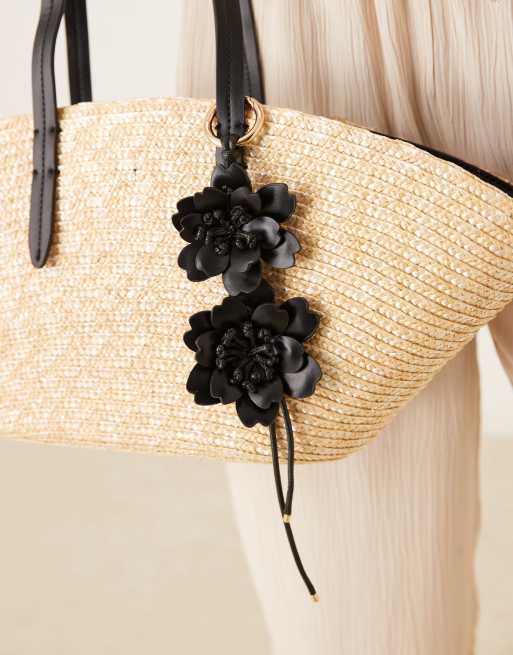 Sacca di paglia per spalla intrecciata Borsa borsetta donna sacca