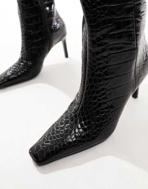 Bottes 2025 croco mango