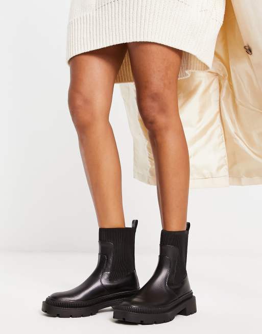 Mango Bottines enfiler Noir ASOS