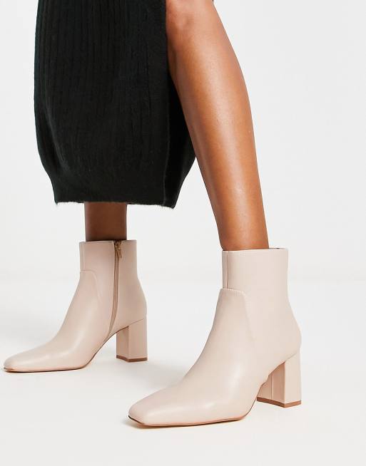 Mango Bottines talon Cr me ASOS