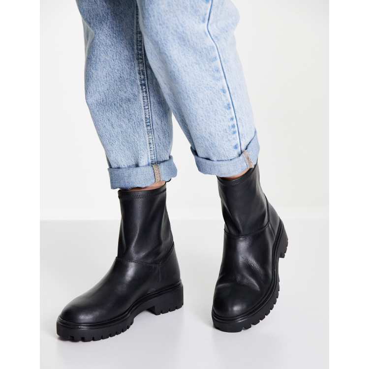 Bottines 2024 mango cuir