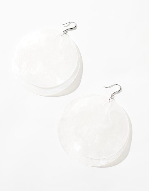 Organisateur Bijoux Mango Steam - Pour Boucles D'oreilles Et Bagues - Blanc - 25x30cm