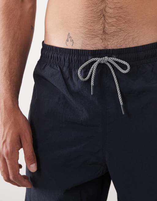 Mango boxer style swim short in navy, 5 of 5