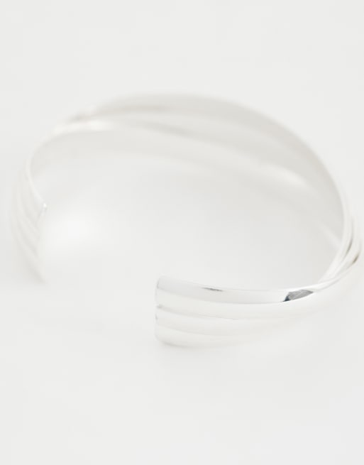 Mango – Breiter Armreif in Silberoptik, 3 von 3