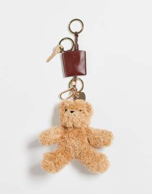 Mango - Breloque de sac avec ourson - Marron-Brown