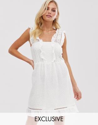 mango long white dress