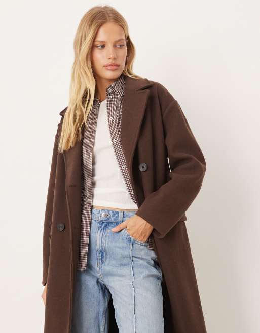 Mango – Brun, figursydd jacka, 2 av 4