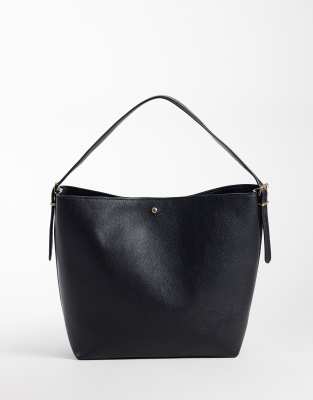 Mango Bucket Bag In Black