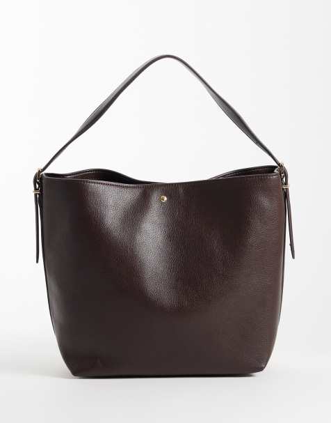 Mango Bucket Bag in Schokobraun - view 1