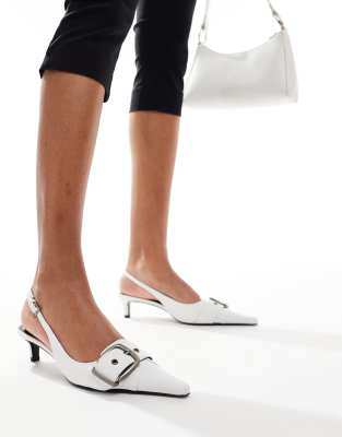  buckle heel shoes 