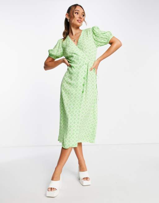 Mango buttoned midi dress sale