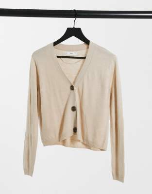 cardigan beige mango