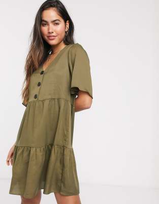 khaki smock