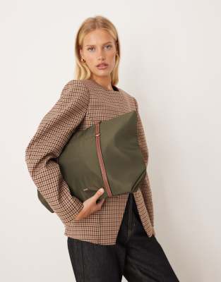 Mango - Cabas classique - Kaki-Vert