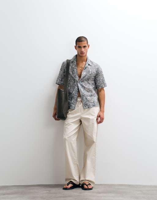 Mango - Camicia verde menta a fiori rétro, 2 di 5