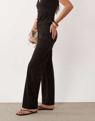 Mango Can Straight Pants In Brown