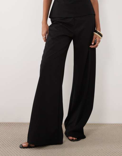 Mango – Candelo – Gerade geschnittene Hose in Schwarz, Kombiteil, 2 von 5
