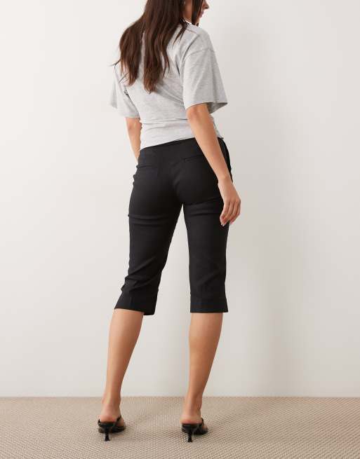 Mango – Caprihose in Schwarz, 5 von 5