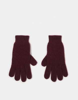Mango - Capsule - Handschuhe in Kirschrot