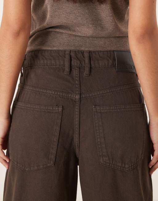 Mango - Capsule - Jeans comodi marroni, 5 di 5