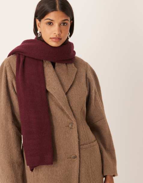 Mango - Capsule - Kirsebærrødt halstørklæde - view 1