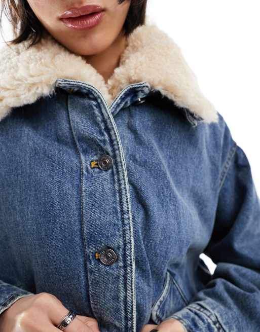 Mouton Mango Veste Jean Femme Mango Capsule Veste En Jean Et