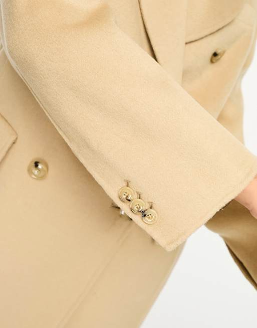 Mango Capsule wool coat in tan, 4 of 4