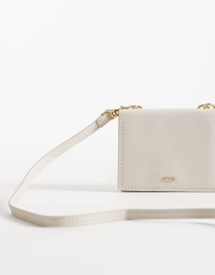 Mango Card Holder With Strap In Neutral