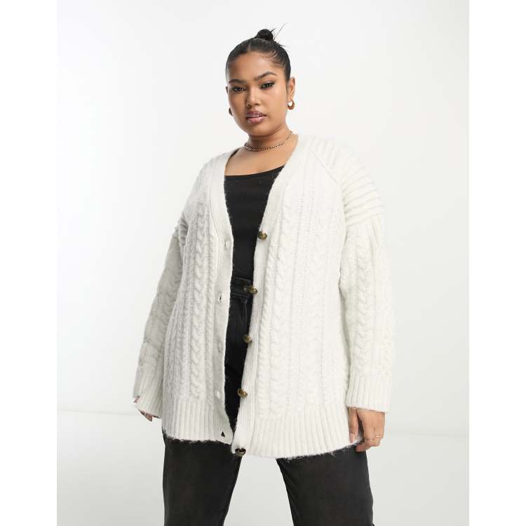 Lightweight cardigan plus outlet size