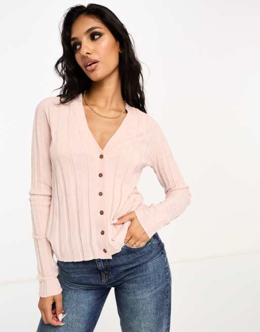 Mango cardigan in pink