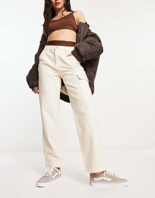 Mango - Cargojeans in beige