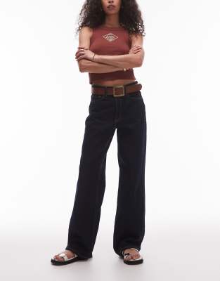 Mango - Cecilia - Jean slim - Bleu foncé