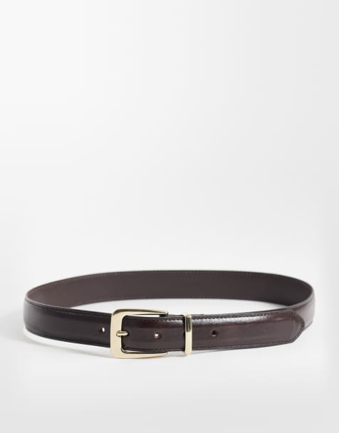 Mango - Ceinture classique - Marron - view 1