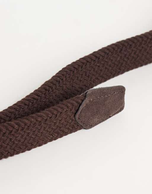 Mango - Ceinture effet tressé - Marron, 3 de 3